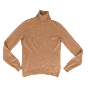 Lord and Taylor cashmere knit turtleneck sweater M minimalist Classic